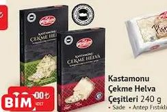 KASTAMONU ÇEKME HELVA ÇEŞİTLERİ